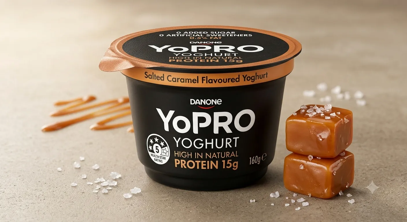 YoPro Salted Caramel Yoghurt